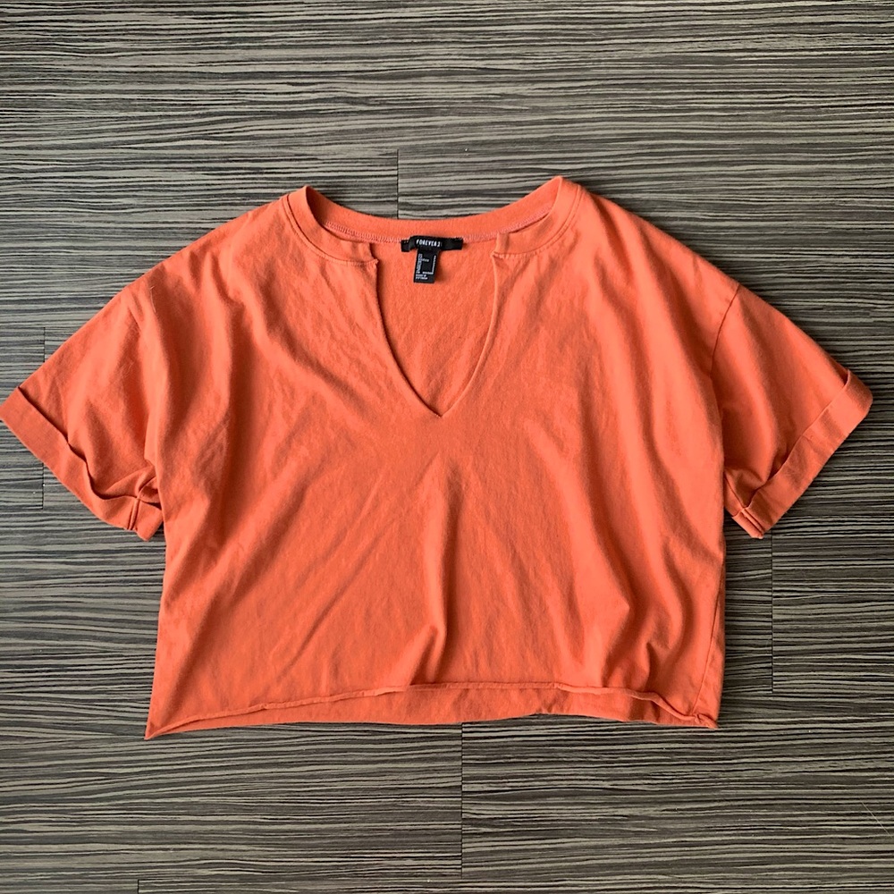 Forever 21 crop tee